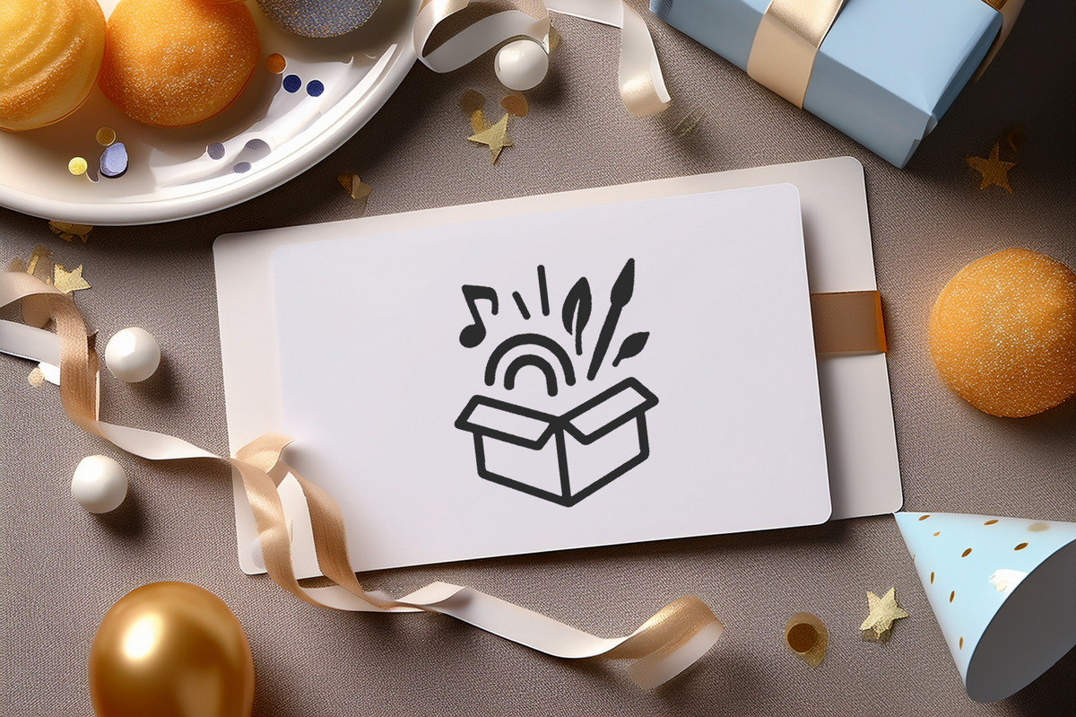 Skip Gift Card Example Skip the Stuff Gift Card